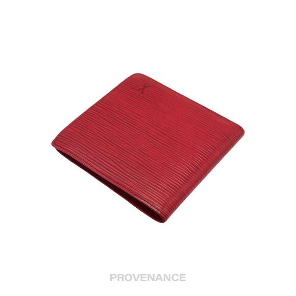 🔴 Louis Vuitton Marco Wallet - Red Epi Leather - Picture 3 of 9